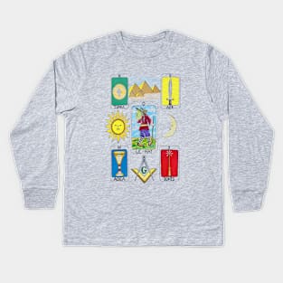 "The Fool" Kids Long Sleeve T-Shirt